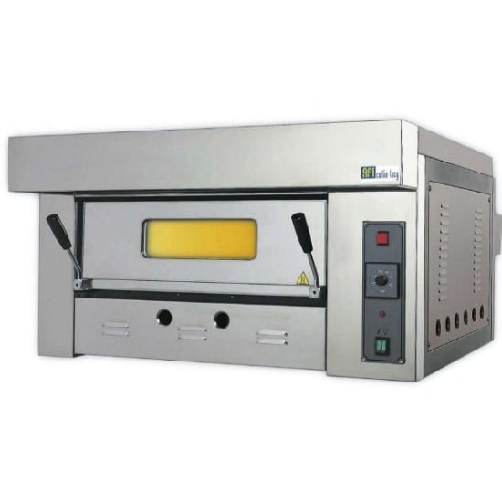 Four à pizza Gaz 4 pizzas entièrement réfractaire