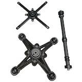 thumbnail of EME Base de Mesa Bistrot 72cm hierro fundido con acabado vintage en color negro mate