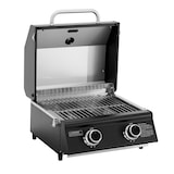 thumbnail of TAINO PLATINUM COMPACT DARK Tischgrill 2 Brenner Gasgrill Kompakt Camping-Grill Mini-Grill BBQ Schwarz