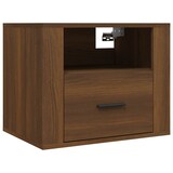 thumbnail of vidaXL Wand-Nachttische 2 Stk. Braun Eichen-Optik 50x36x40 cm