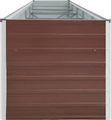 thumbnail of vidaXL Garten-Hochbeet Verzinkter Stahl 400x80x45 cm Braun