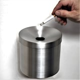 thumbnail of Wandaschenbecher Edelstahl outdoor SZAGATO Ø 15x15cm 1 ltr. SZAGATO Wand Aschenbecher outdoor Aschenbecher Wandmontage Aschenbecher draussen outdoor