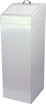thumbnail of Wertstoffsammler 87 ltr., HxBxT: 90x34x38cm, weiß, Marke: Szagato, Made in Germany (Abfalleimer, Abfallbehälter, Mülleimer)