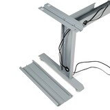 thumbnail of Rocada mesa de oficina serie metal 180x80 blanco / gris