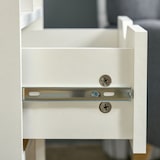 thumbnail of HOMCOM Estante para Livros com 6 Compartimentos Abertos 1 Gaveta e Pés de Madeira para Armazenamento de Brinquedos CDs Plantas 50x29,5x120cm Branco