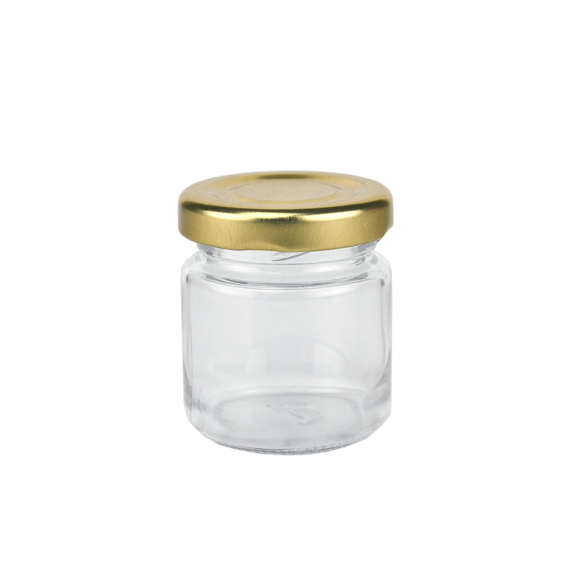 100er Set Sturzglas 53 ml To 43 goldener Deckel incl. Diamant Gelierzauber Rezeptheft