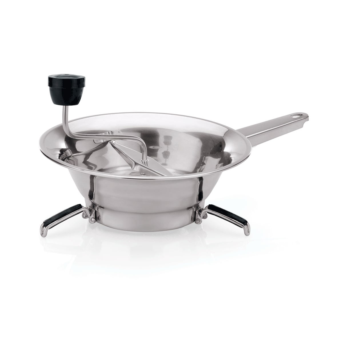 Groentemolen in chroomnikkelstaal Diameter 230 mm Was Duitsland