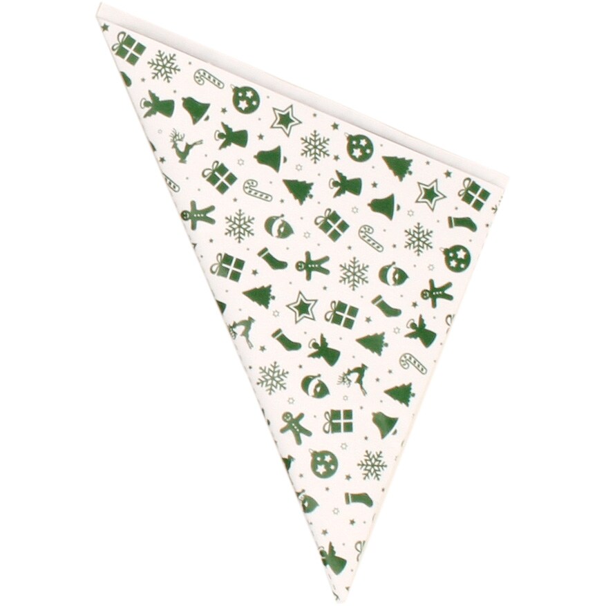 Nette 1000 Spitztüten Weihnachten grün Mandeltüten 23cm 250g