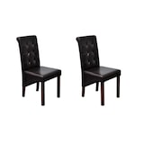thumbnail of vidaXL Eetkamerstoelen 2 st kunstleer bruin