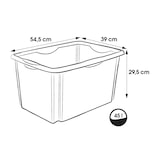 thumbnail of Keeeper ECO Emil - Aufbewahrungsbox 54,5 x 39 x 29,5 cm Eco Graphite