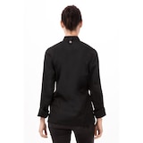 thumbnail of Chef Works® Damenkochjacke HARTFORD, Reissverschluss, Cool Vent™ & lite, Schwarz, Größe 3XL