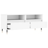 thumbnail of vidaXL TV-Schrank Weiß 100x34,5x44,5 cm Holzwerkstoff