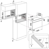 thumbnail of Micro-ondes encastrable solo MBNA900X