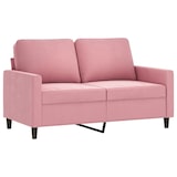 thumbnail of vidaXL 3-tlg. Sofagarnitur mit Kissen Rosa Samt