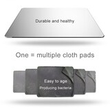 thumbnail of Tapis De Souris Antidérapant Double Face En Alliage D'Aluminium Facile À Nettoyer Argent YONIS
