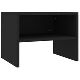 thumbnail of vidaXL Nachttische 2 Stk. Schwarz 40x30x30 cm Holzwerkstoff
