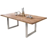 thumbnail of SIT Möbel marco de mesa acero | L 75 x An 15 x Al 73 cm | plata antigua | 07112-40 | Serie TOPS & TABLES