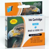 thumbnail of Kompatibel Brother LC-125 XXL, LC-127 XXL Set 4 Druckerpatronen von D&C