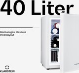 thumbnail of Klarstein Happy Hour Minibar 40L 5-15°C 23 dB LED-Licht Weiß