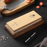 thumbnail of XinZuo - Professioneller Schleifstein (Korund) - Doppelseitig gekörnt 3000/8000 - L