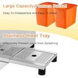 thumbnail of Gasfrit – Espremedor de laranjas automático em aço inox, elétrico, 20 laranjas por minuto