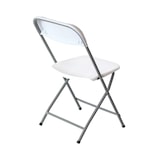 thumbnail of Silla Plegable Blanca 49x44.5x80.5cm 7house