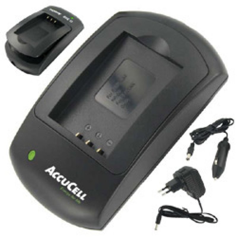 AccuCell Schnell-Ladegerät passend für Olympus Li-50B