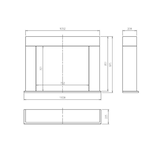thumbnail of SIMPLE INPORTAL 2 – Freistehender Bioethanol-Bodenkamin