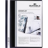 thumbnail of DURABLE Chemise de présentation Duraplus à lamelle A4 - avec gouttière de passage - Noir