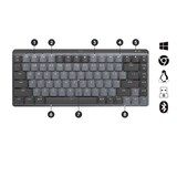 thumbnail of Logitech MX Mechanical Mini Minimalist Wireless Illuminated Keyboard - GRAPHITE - US INT'L