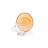 thumbnail of Excelsa set de 6 tazas de café Istanbul de vidrio 9 cl multicolor