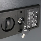 thumbnail of HMF Schlüsseltresor mit Zahlencode, Schlüsselsafe mit Elektronikschloss, 132 Haken, 66,5 x 43 x 13 cm, Anthrazit