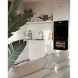 thumbnail of Vinata Soprana Wijnklimaatkast Inbouw - Zwart - Wijnkoelkast 24 flessen - 45.3 x 59.2 x 56.3 cm - Wijnkast glazen deur