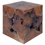 thumbnail of vidaXL Hocker Massivholz Teak