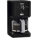 thumbnail of Tefal CM600810 Smart & Light Filter-Kaffeemaschine, bis zu 15 Tassen, LCD-Display mit digitaler Anzeige, Aroma-Reglung, 24h-Timer, 1000 W, Schwarz