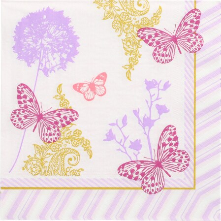 10 X 20 Servietten, 3-lagig 1/4-Falz 40 cm x 40 cm "Charlene"