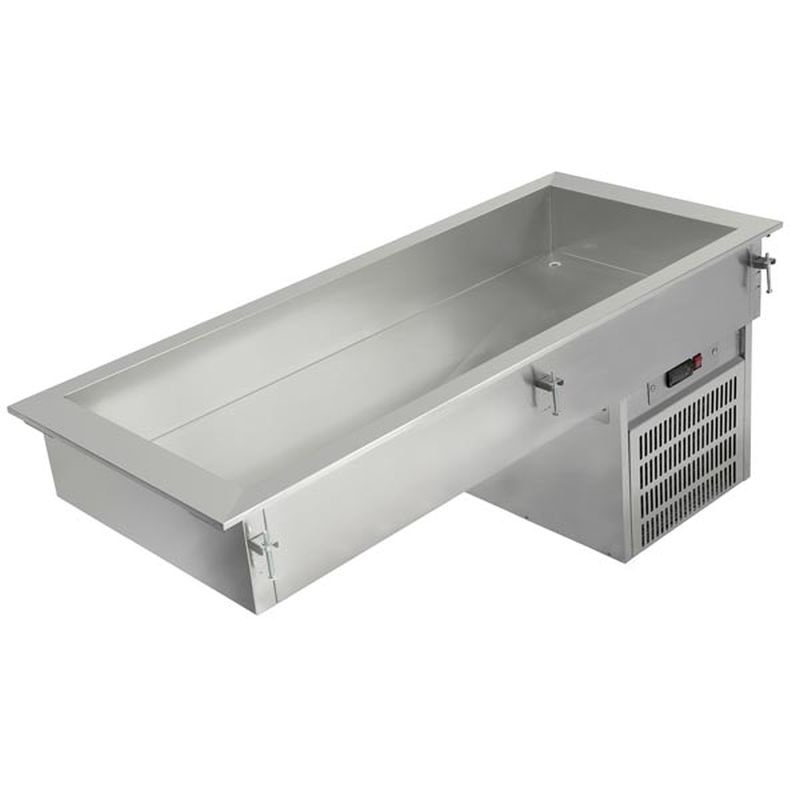 KBS Inbouwkoelbak 1440 x 610 x 603 mm GN 4/1 Stekkerklaar 230 Volt Roestvrij staal