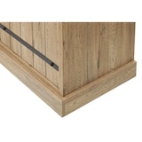 thumbnail of Matelpro - Buffet/bahut style rustique 225 cm coloris chêne Perrine - Moderne & Design -Chêne - Deux étagères intérieures -Types de portes: Coulissant