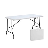 thumbnail of Ensemble Table et chaises pliantes de jardin 152cm - Oviala