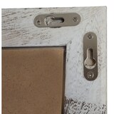 thumbnail of Fotolijst T247, fotolijst muurframe, 19x24cm shabby look landhuis ~ wit