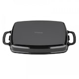 thumbnail of Vogue rechteckige Auflaufform Gusseisen schwarz