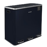 thumbnail of Les Collectors Pattumiera a pedale per differenziata, Acciaio inox spazzolato, 54 L, 3 scomparti 18L, Secchi estraibili, Chiusura silenziosa N°986
