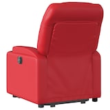 thumbnail of vidaXL Massagesessel mit Aufstehhilfe Elektrisch Rot Kunstleder