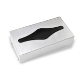 thumbnail of Hypafol SET Spender für Kosmetiktücher mit 40 Kosmetikboxen| Vorratspack | Edelstahl, mit Montageset, 4000 Kosmetiktücher |modernes Design