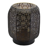 thumbnail of Securit® Lampe de table LED sans fil "Marrakech" - Noir/Doré - Intérieur/Extérieur - Câble magnétique inclus