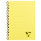 thumbnail of Clairefontaine 5x Linicolor FRESH, Notizheft mit Doppelspirale DIN A5, 90 Blatt 90g, liniert, Einband aus gerilltem Polypropylen - Sortiert 328546C