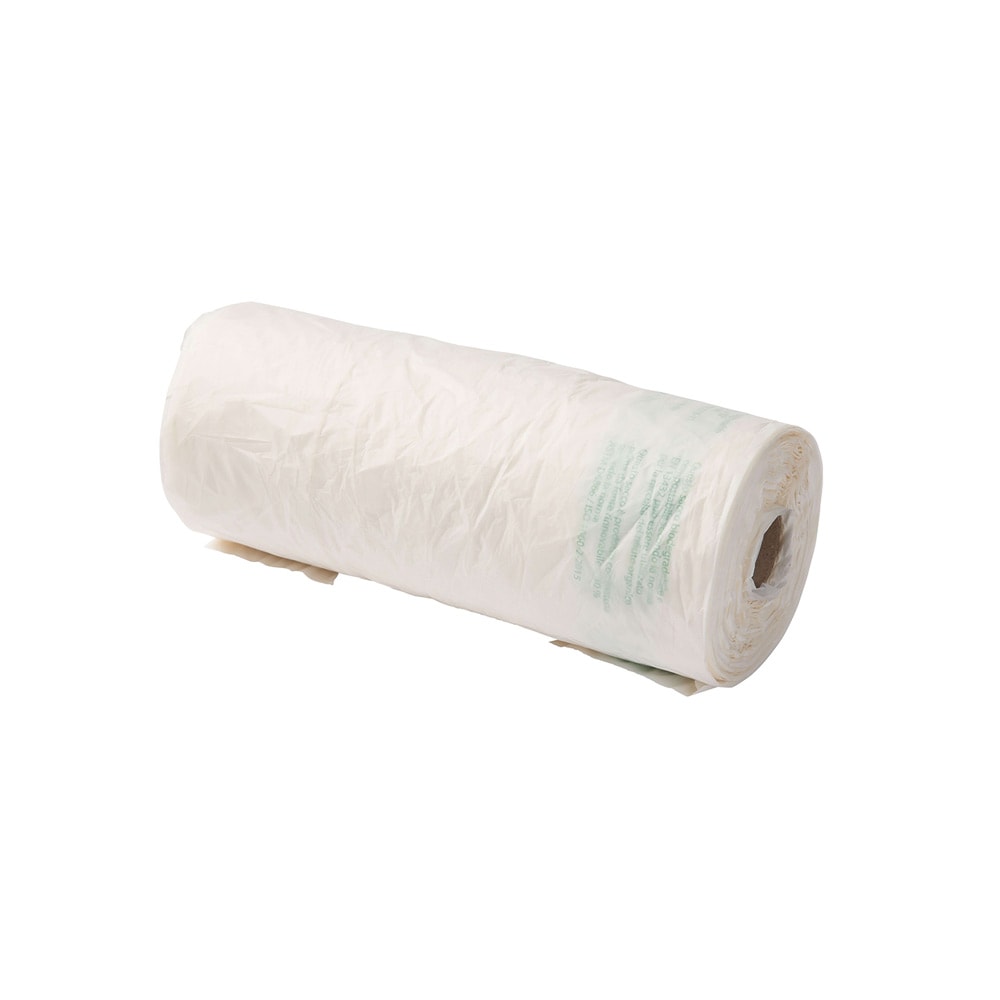 greenbox - Mater-Bi®-Knotenbeutel 22 + 13 x 50 cm, 200 St. auf Rolle, 200 St.