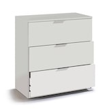 thumbnail of Dmora Cassettiera Bridgeport, Settimanale moderna a 3 cassetti, Mobile Comò basso per camera da letto, Mobile Settimanale, 77x38h80 cm, Bianco
