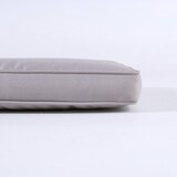 thumbnail of Pack 6 cojines para sillas de jardín, Forma curva, color piedra, Tamaño 45x47x5 cm, Repelente al agua, Desenfundable