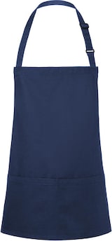 thumbnail of Short Bib Apron Basic with Buckle and Pocket: One Size / Pine Green